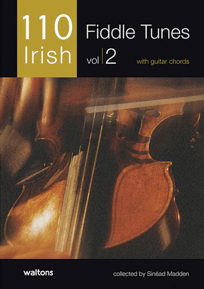 Book cover for 110 Irish Fiddle Tunes - Volume 2