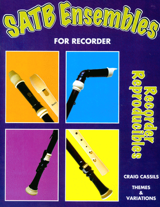 Book cover for SATB Recorder Ensembles