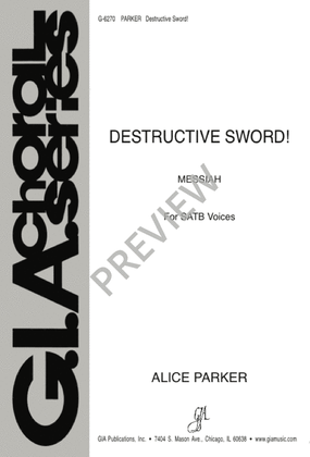 Book cover for Destructive Sword!