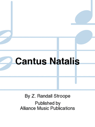 Book cover for Cantus Natalis: Full Score and Parts