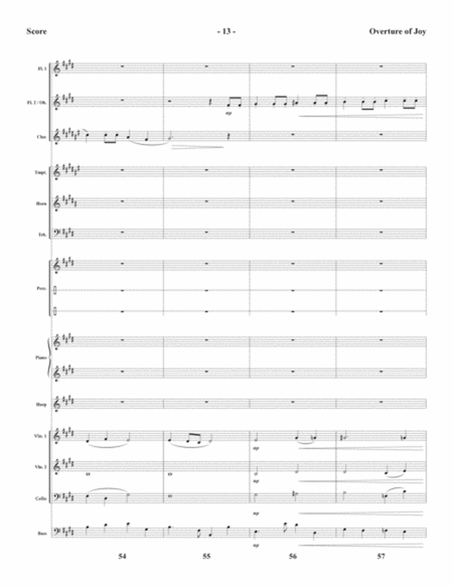 A Weary World Rejoices (A Chamber Cantata For Christmas) - Full Score