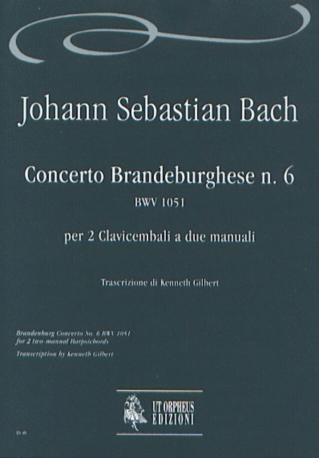 Brandenburg Concerto n. 6 BWV 1051