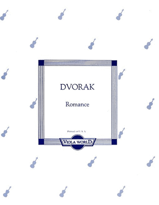 Book cover for Romance Op.11 (Viola)