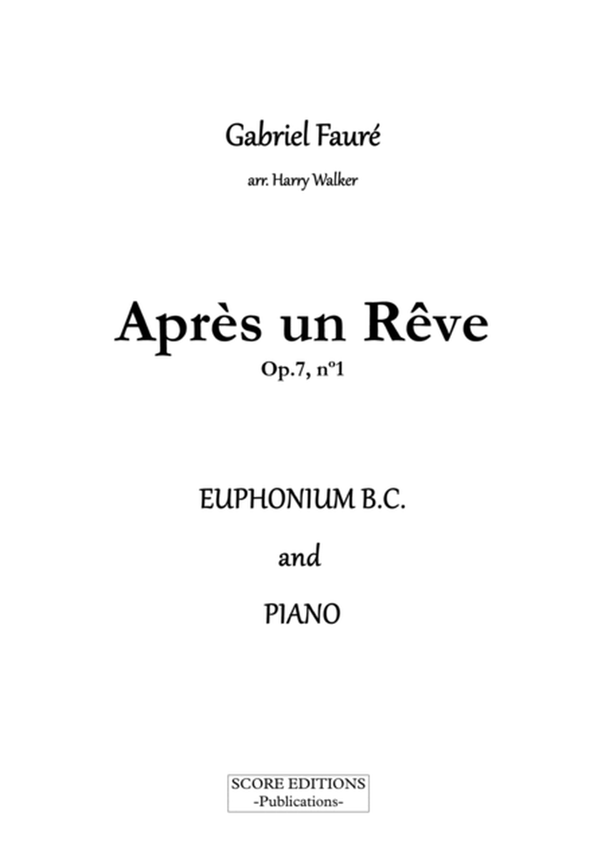 Après un rêve (Fauré) for Euphonium B.C. and Piano image number null