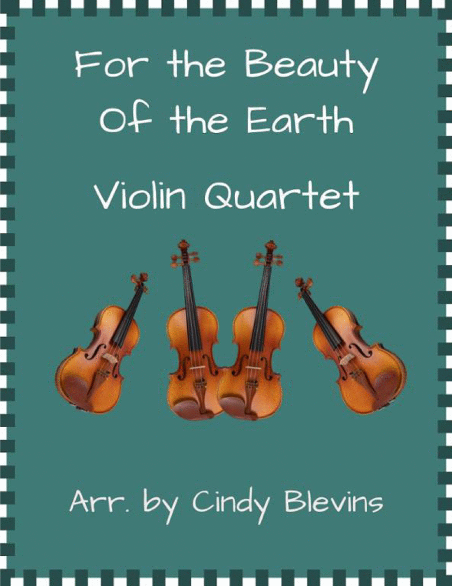 For the Beauty of the Earth, Violin Quartet image number null