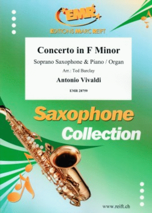 Book cover for Concerto in F Minor