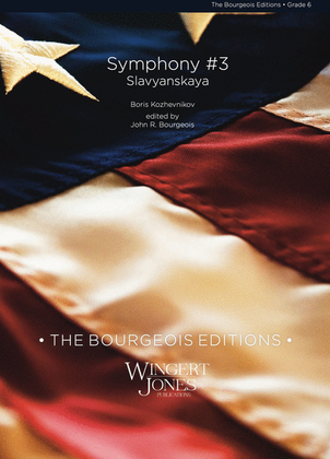 Book cover for Symphony #3 Slavyanskaya
