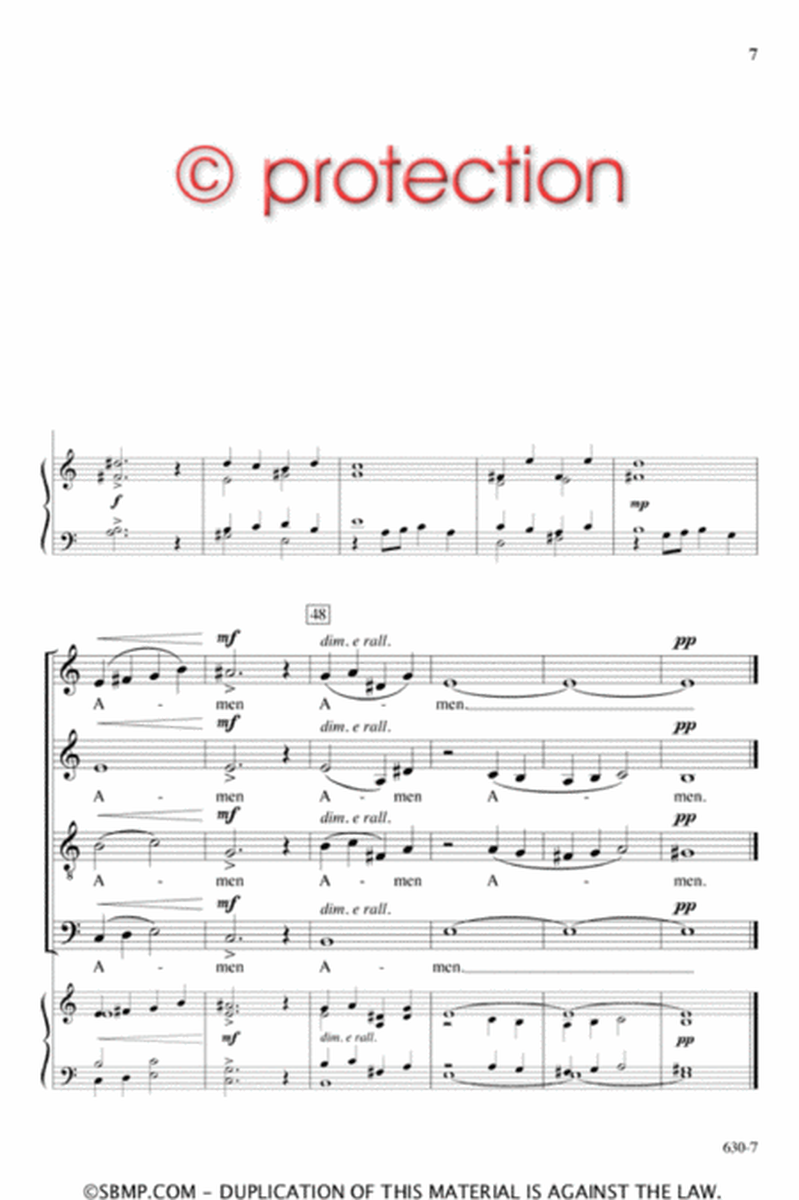 Ave Maria - SATB Octavo image number null