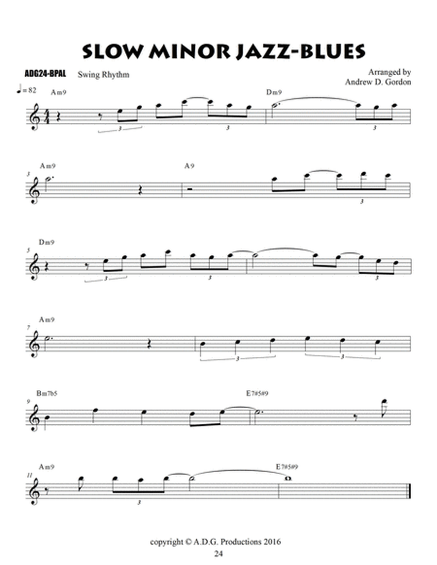 The Blues Play-A-Long and Solos Collection for Violin Beginner Series image number null