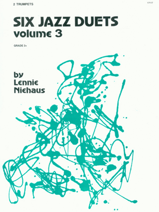 Book cover for Six Jazz Duets, Volume 3