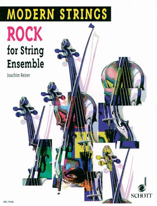 Book cover for Rock for String Ensemble