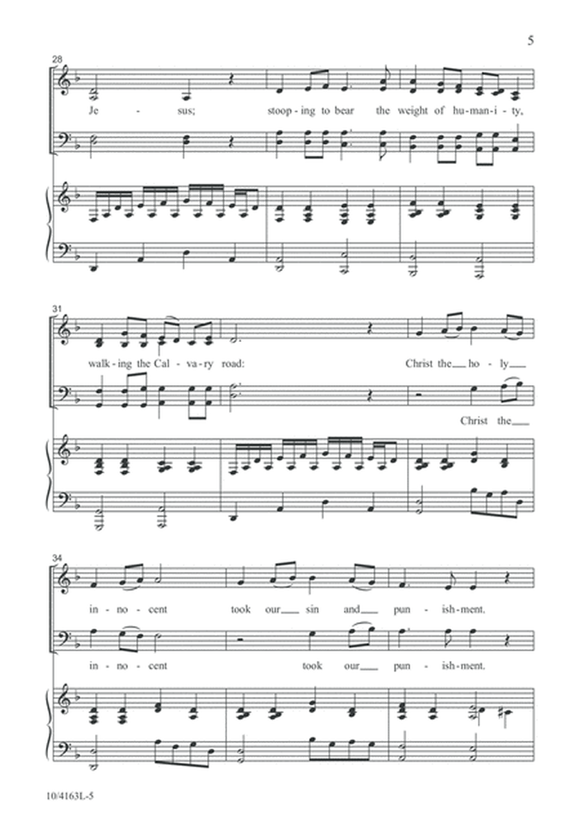 Fullness of Grace by Keith Getty 4-Part - Sheet Music
