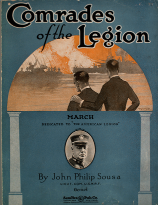 Book cover for Comrades of the Legion. March