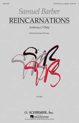 Book cover for Reincarnations – No. 2: Anthony O'Daly