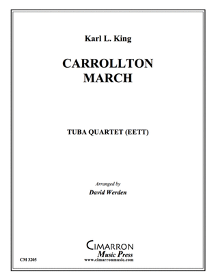 Book cover for Carrollton March