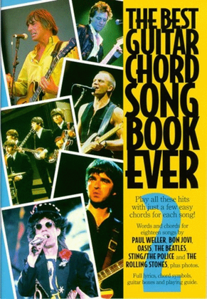 Book cover for Best Guitar Chord Songbook Ever Vol 2