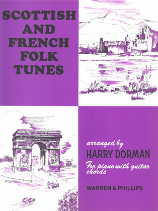 Book cover for Scottish and French Folk Tunes