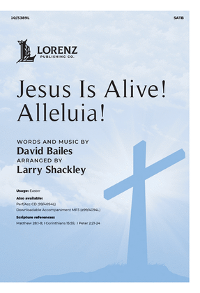 Book cover for Jesus Is Alive! Alleluia! - Performance/Accompaniment CD
