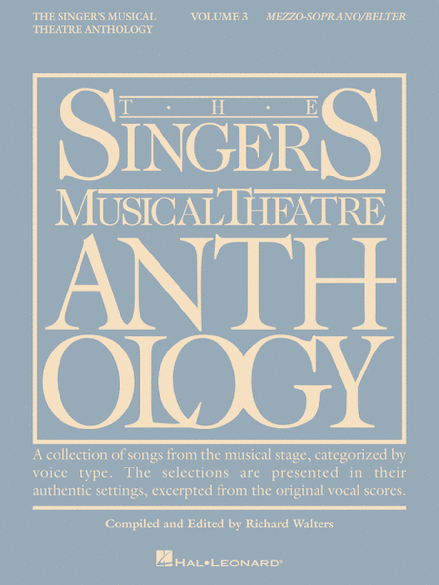 The Singer's Musical Theatre Anthology – Volume 3