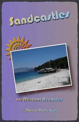 Book cover for Sandcastles for Descant Recorder Duet