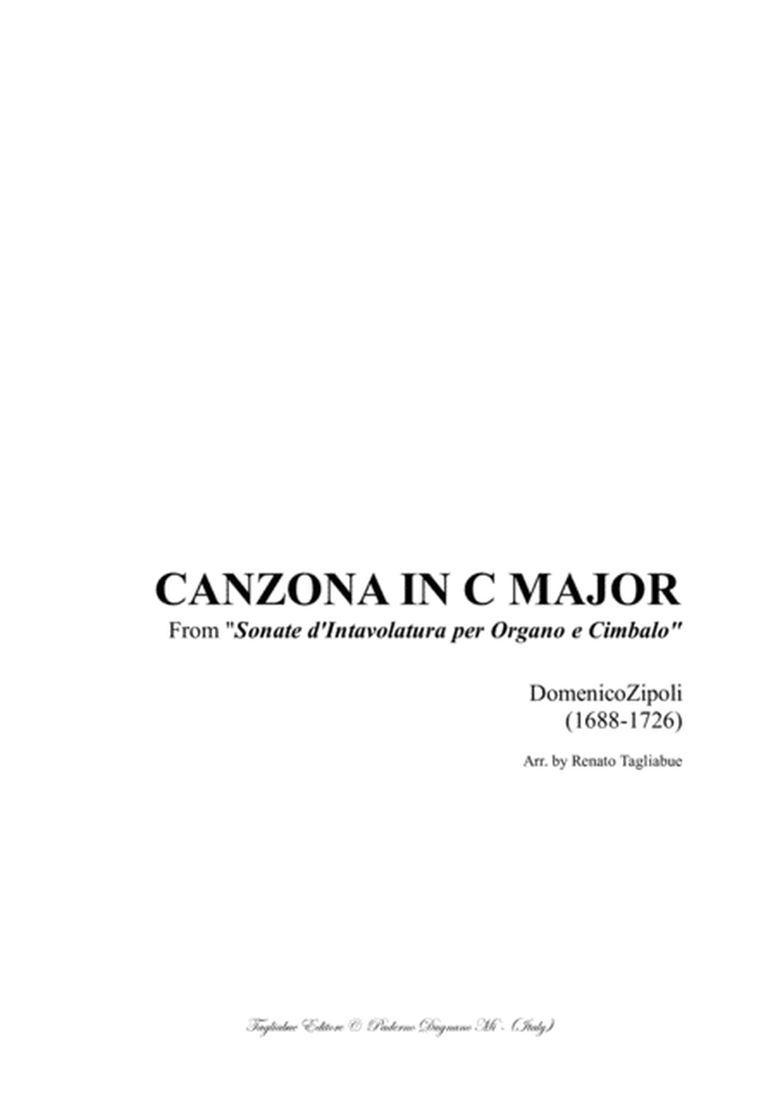 CANZONA IN C MAJOR - D. Zipoli - From Sonate d'intavolatura per Organo e Cimbalo image number null