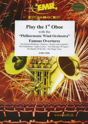 Book cover for Play The 1st Oboe With The Philharmonic Wind Orchestra