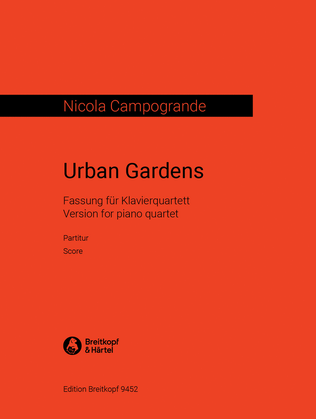 Book cover for Urban Gardens