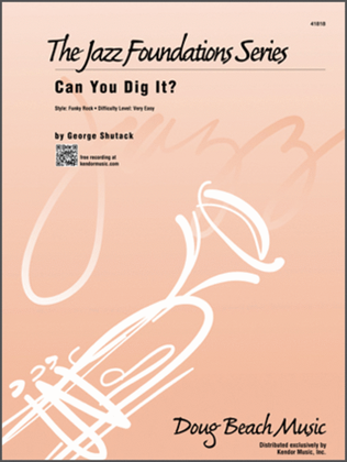 Book cover for Can You Dig It? (Full Score)