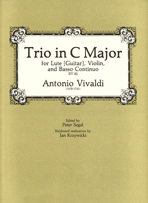 Book cover for Trio In C Major