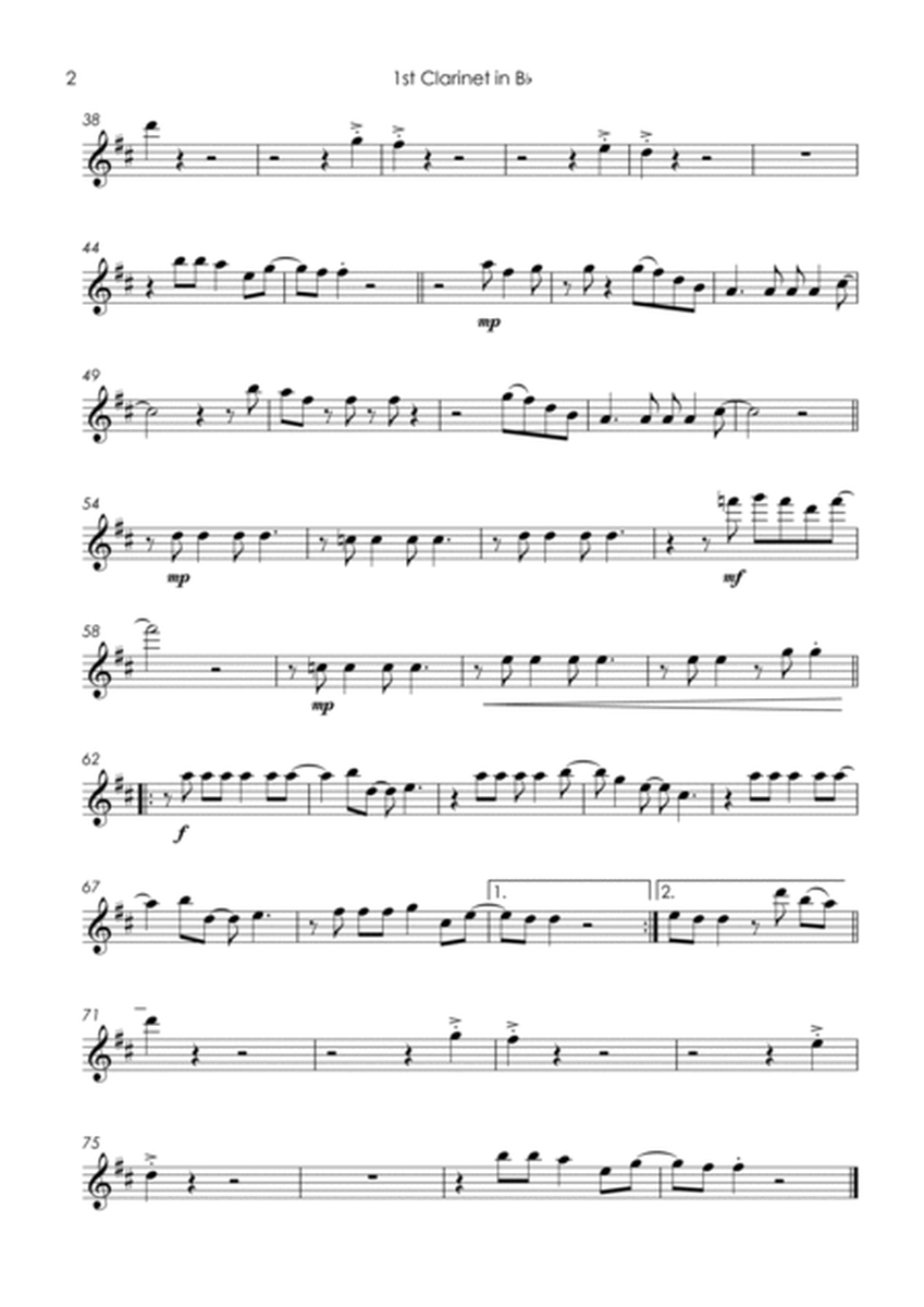 Amarillo (is This The Way To) by Howard Greenfield Clarinet Quintet - Digital Sheet Music