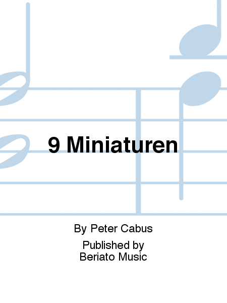 9 Miniaturen