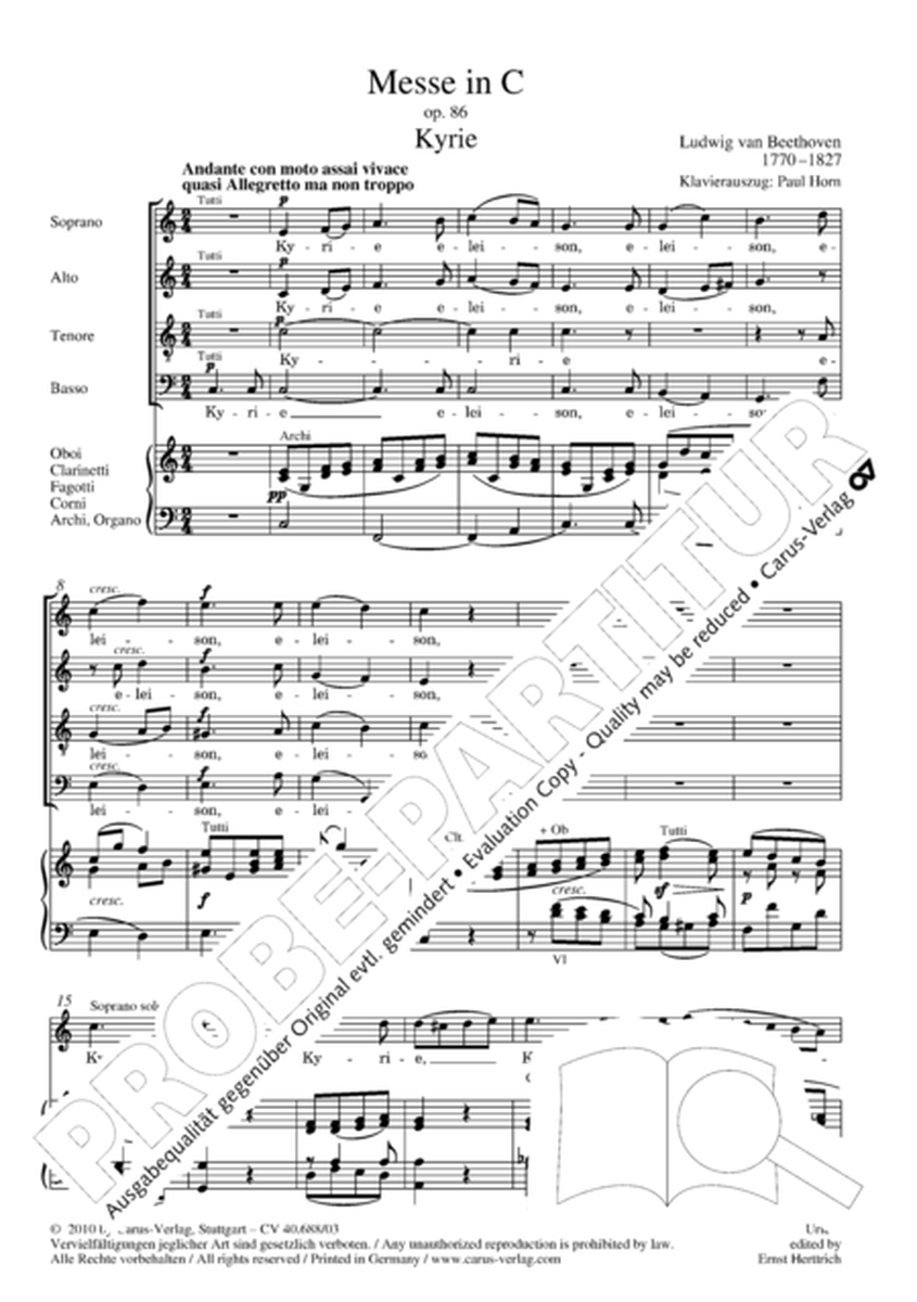 Mass in C Major image number null