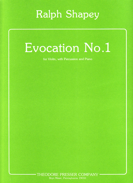 Evocation No.1