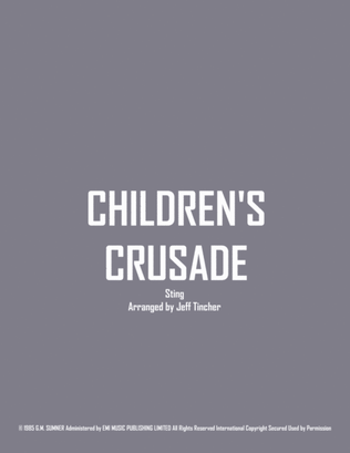 Book cover for Children's Crusade