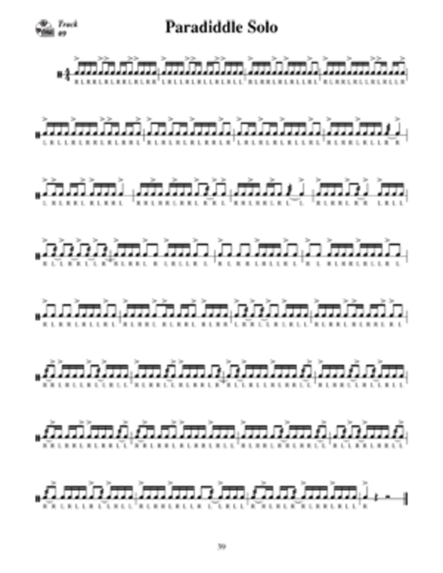 Rudimental Drum Method for the Intermediate Drummer image number null