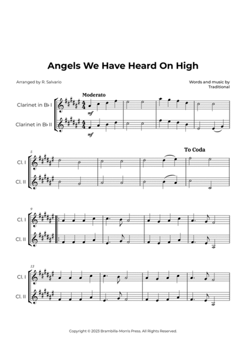 Angels We Have Heard On High (Key of F-Sharp Major) image number null
