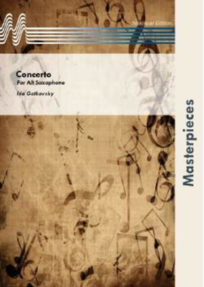 Book cover for Concerto for Alto Saxophone and Band