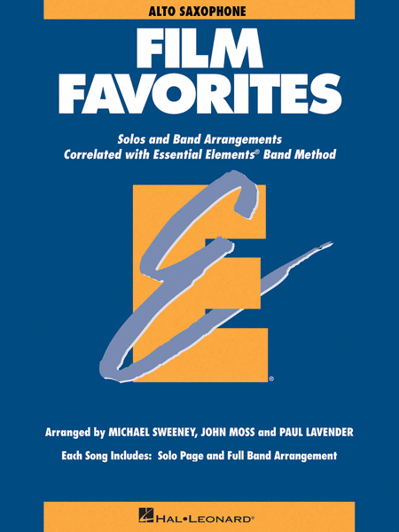 Film Favorites - Eb Alto Saxophone