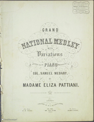 Book cover for Grand National Medley with Variations