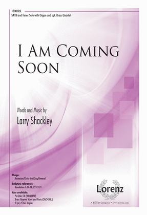 Book cover for I Am Coming Soon