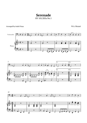 Book cover for Serenade KV 101 250a No.1