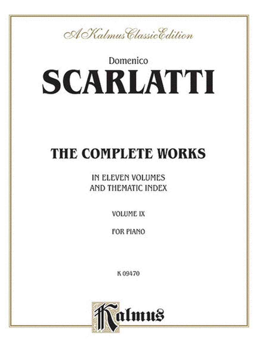 The Complete Works, Volume 9