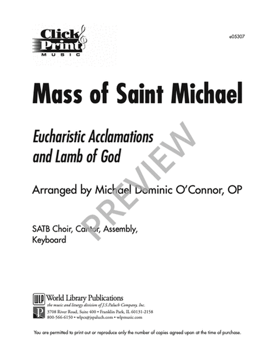 Mass of St. Michael image number null