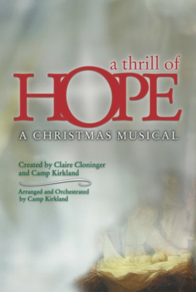 Book cover for A Thrill Of Hope - Choral Book