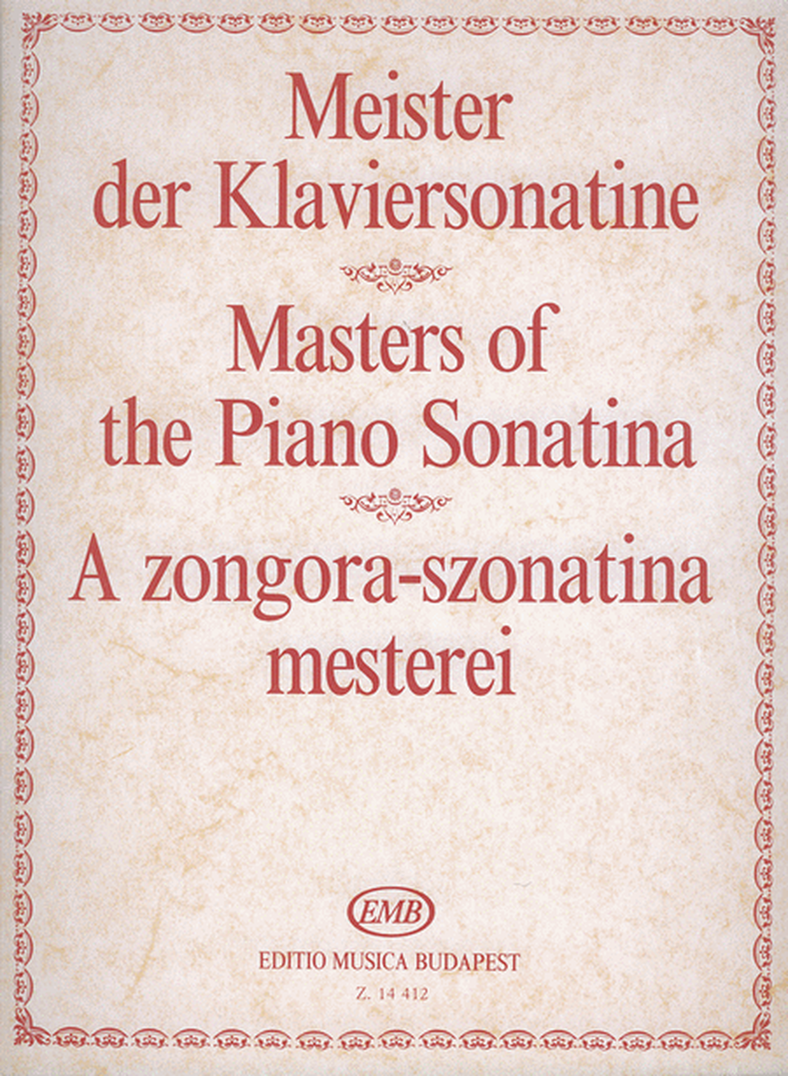 Meister der Klaviersonatine