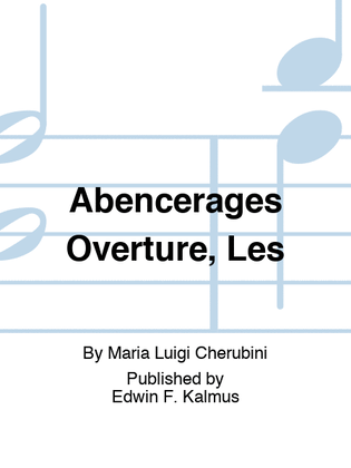 Book cover for Abencerages Overture, Les