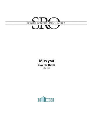 Book cover for Miss you