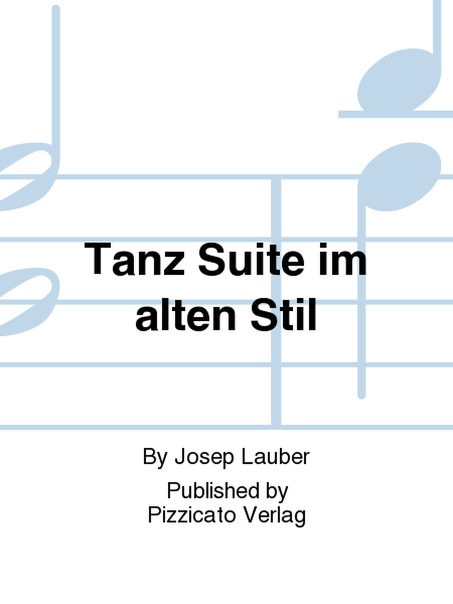 Tanz Suite im alten Stil