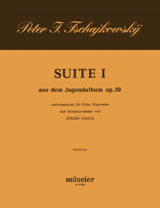 Book cover for Suite Nr. 1 op. 39