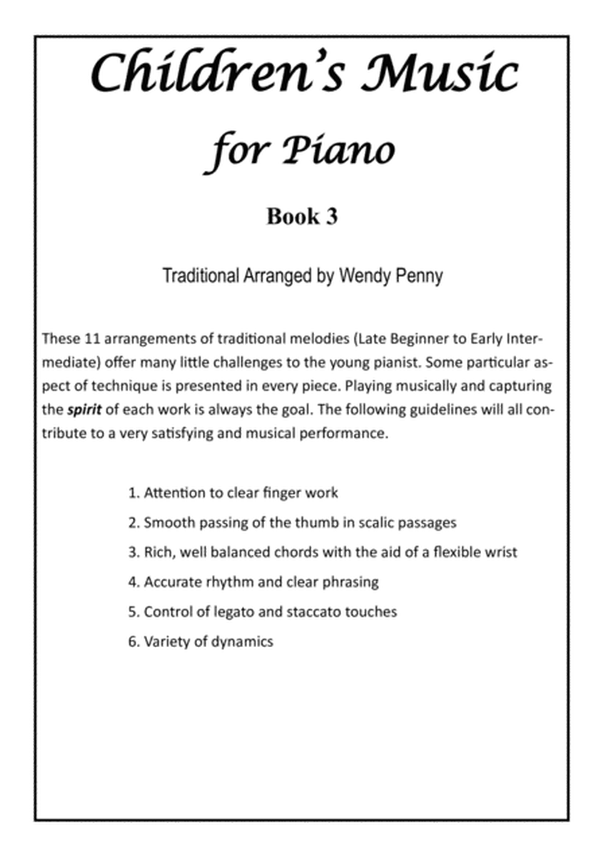 Children's Music for Piano Book 3 image number null